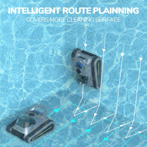 New Crab Cordless Robotic Pool Vacuum Seauto