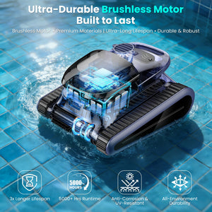 Seauto SAT30 (2026 new) Cordless Robotic Pool Vacuum Seauto