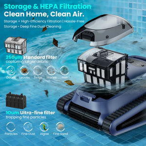 Seauto SAT30 (2026 new) Cordless Robotic Pool Vacuum Seauto